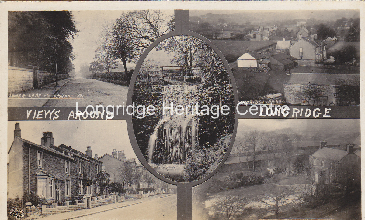 172C - Postcard - With multi views of Longridge - Unknown
